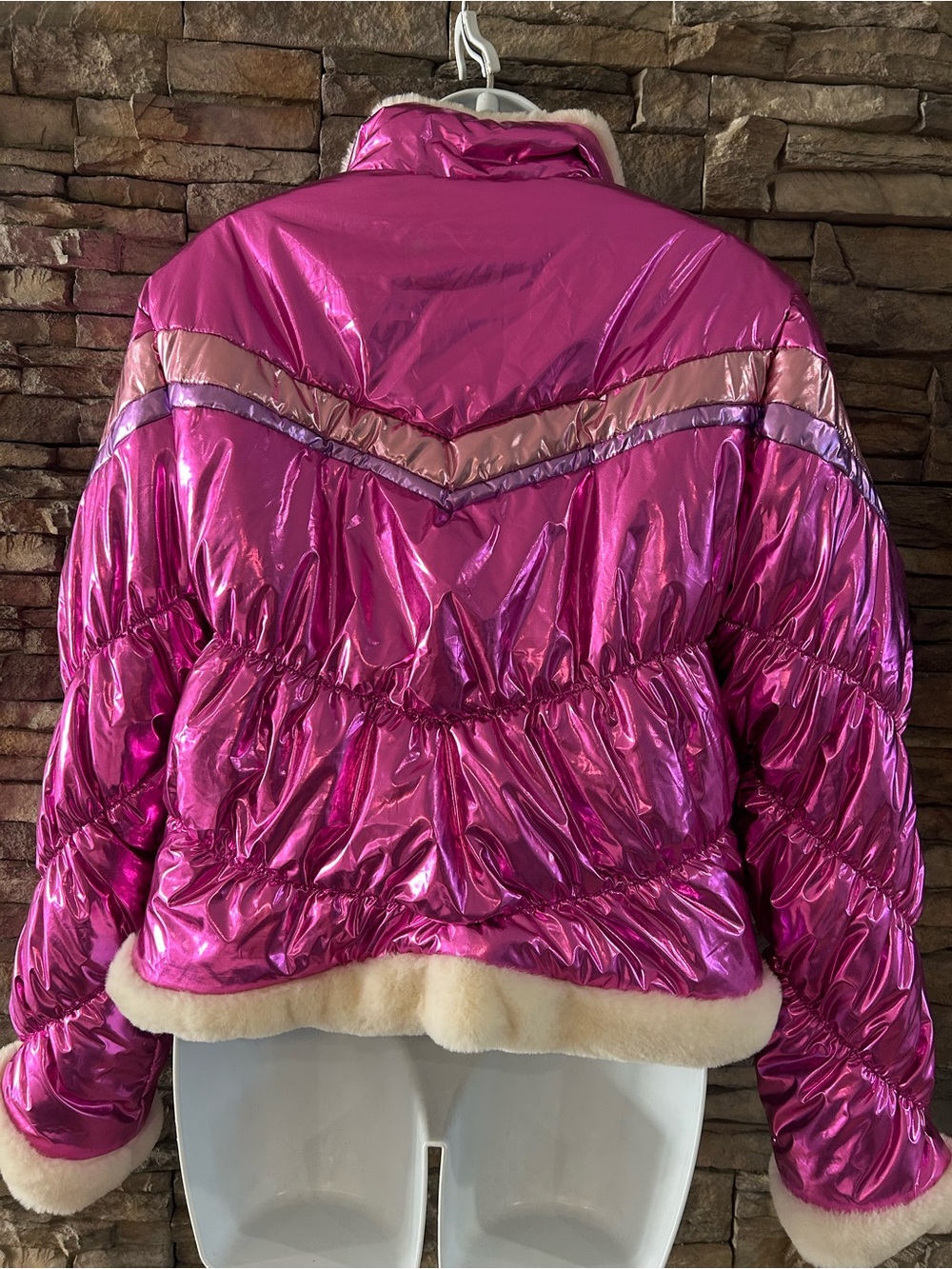 Sugar thrillz Metallic Jacket Dolls Kill NWT XXL - Picture 2 of 5